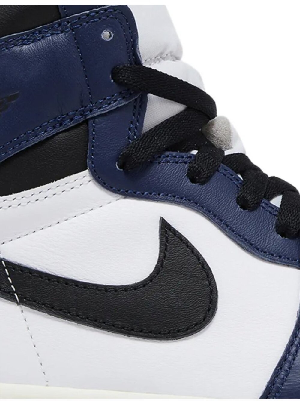 Nike Air Jordan 1 Retro High OG Midnight Navy White Black DZ5485-401 Mens 10.5 - Picture 5 of 11